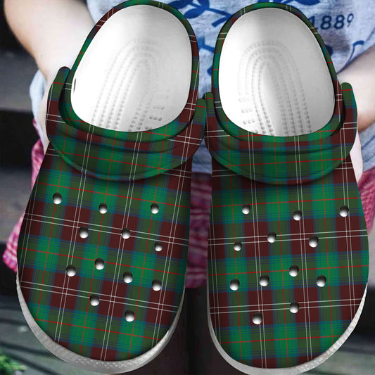 Chisholm Hunting Ancient Tartan Plaid Crocs