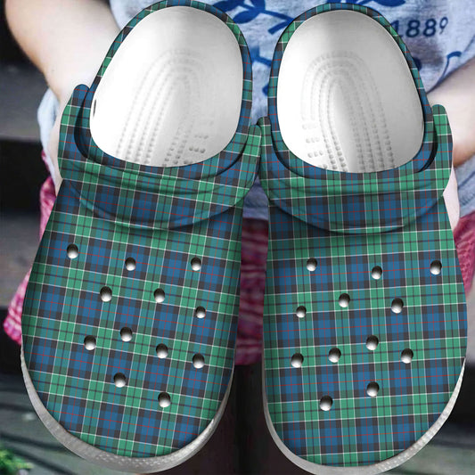 Leslie Hunting Ancient Tartan Plaid Crocs