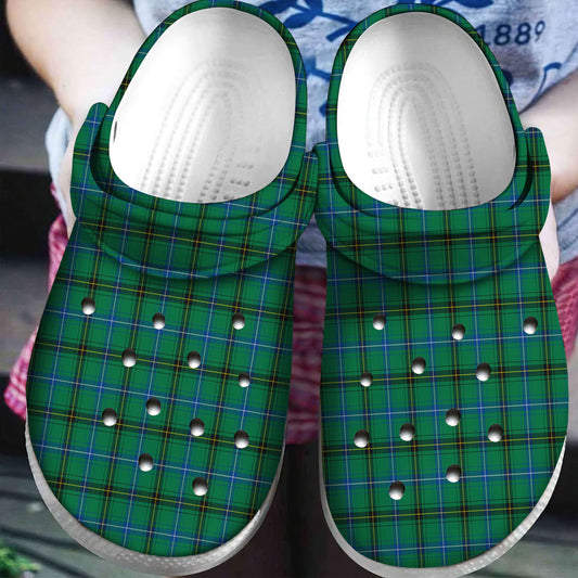 Henderson Ancient Tartan Plaid Crocs