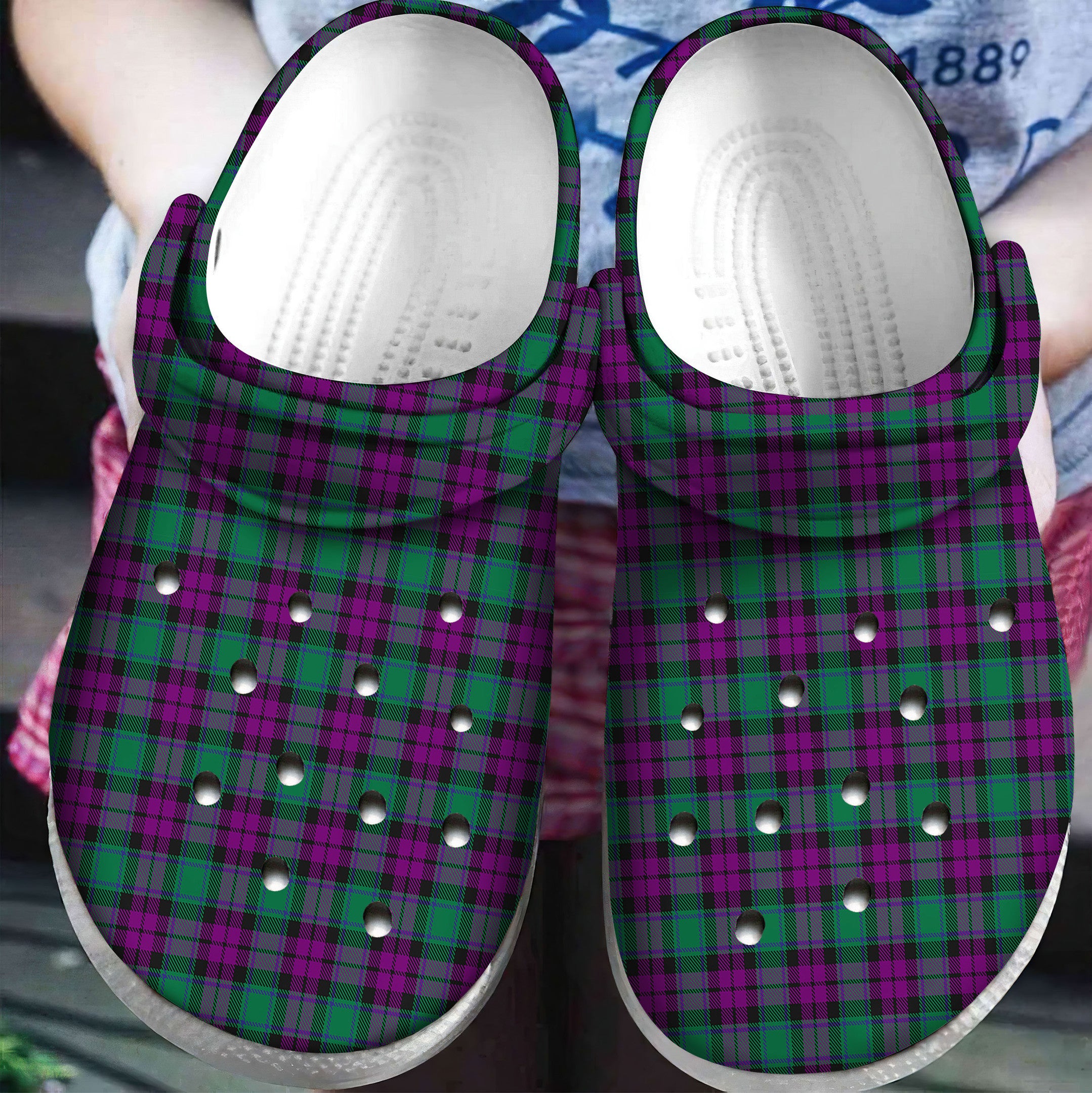 MacArthur ? Milton Tartan Plaid Crocs