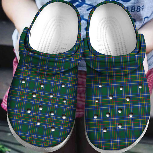 Cockburn Ancient Tartan Plaid Crocs