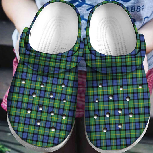 Gordon Old Ancient Tartan Plaid Crocs