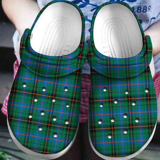 Davidson Ancient Tartan Plaid Crocs