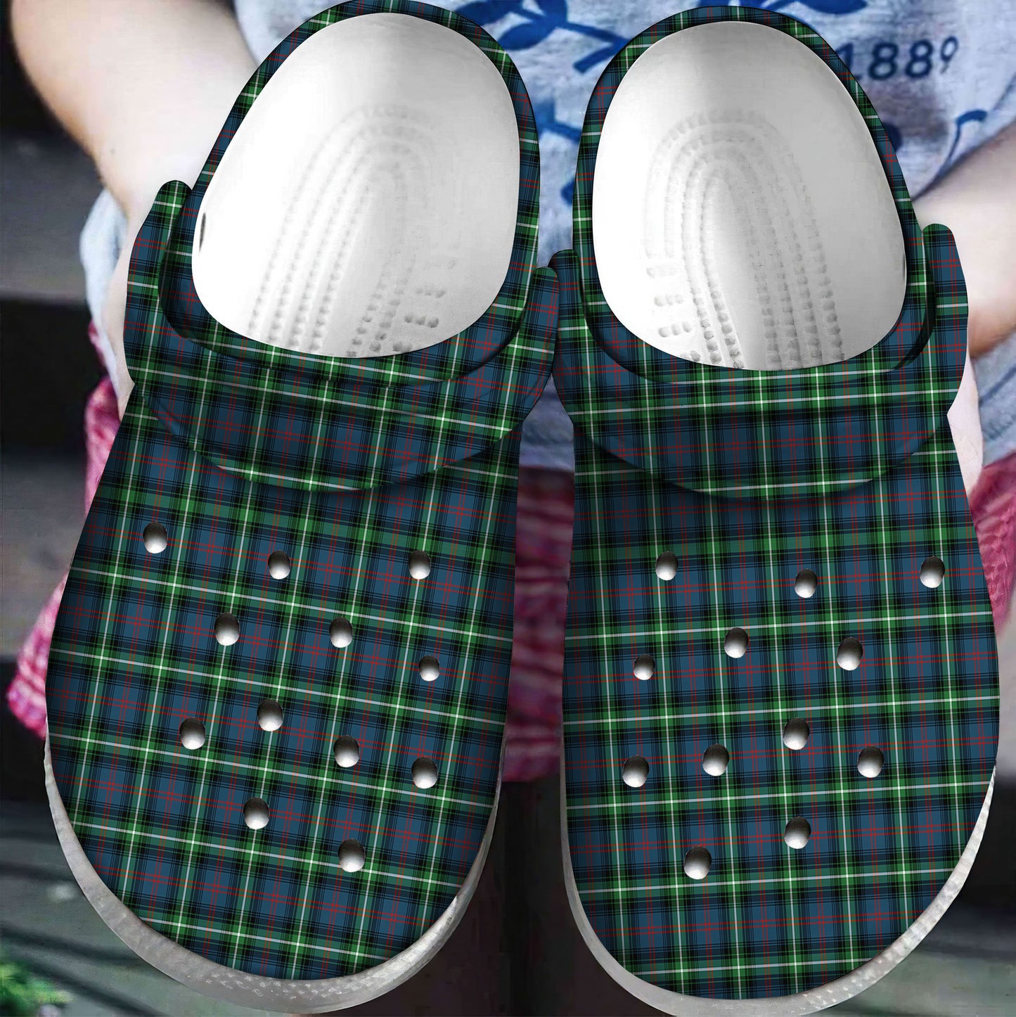 Bannatyne 1 Tartan Plaid Crocs