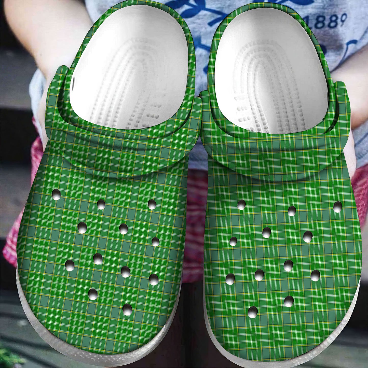 Currie Tartan Plaid Crocs