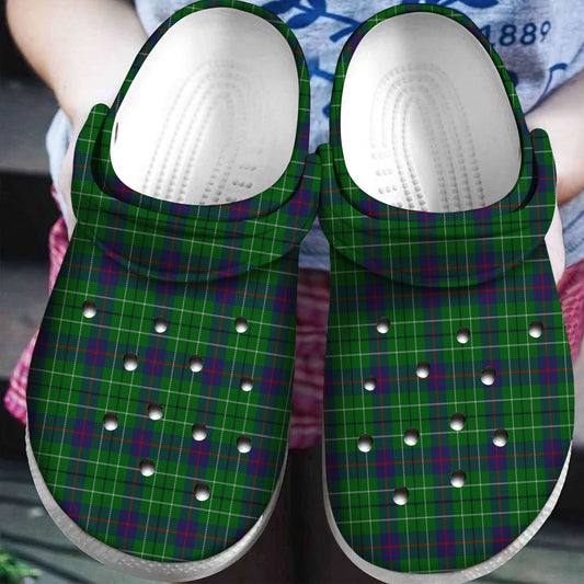 Duncan Modern Tartan Plaid Crocs