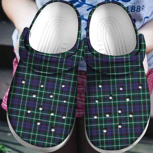 Graham of Montrose Modern Tartan Plaid Crocs