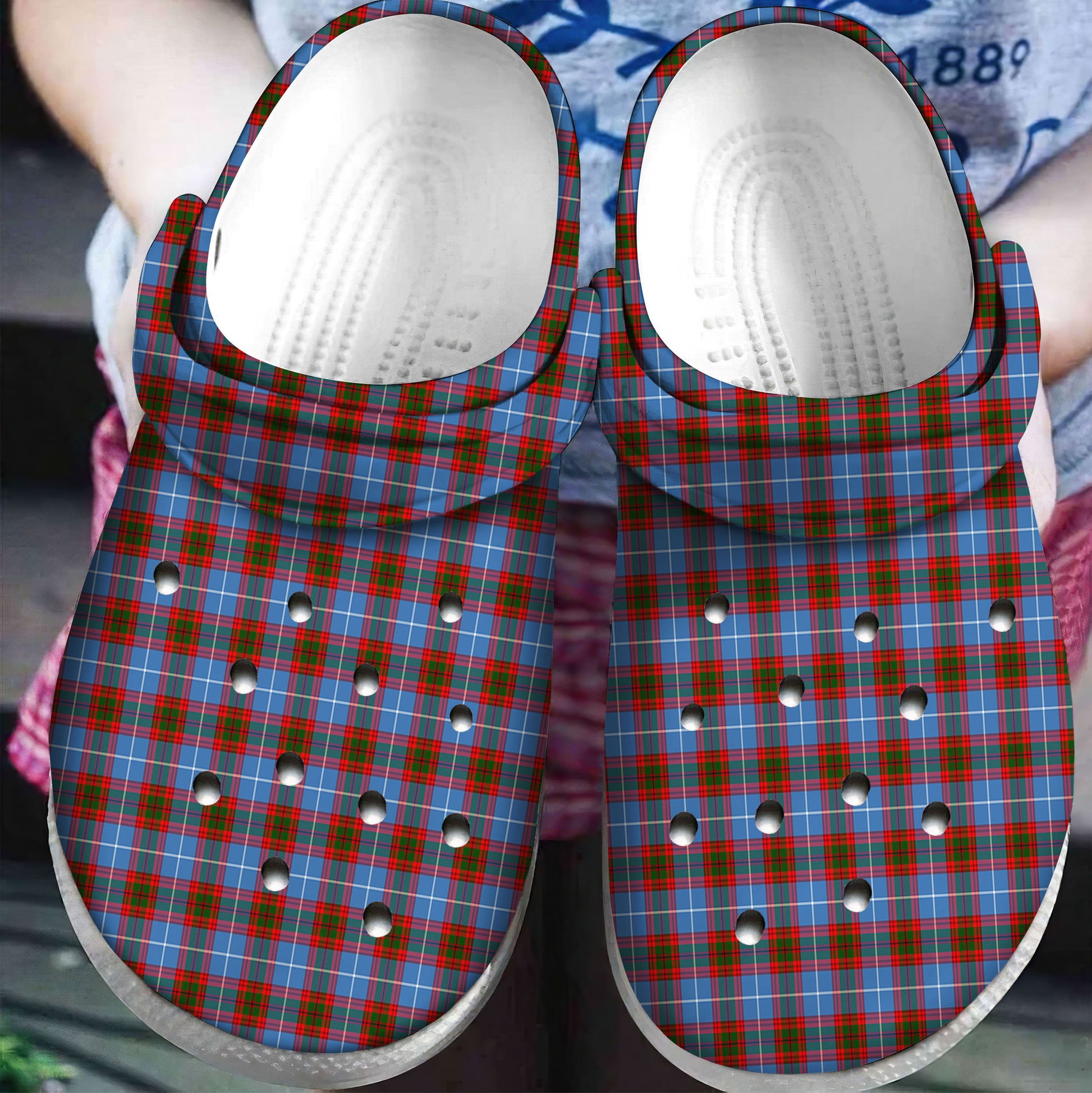 Preston (Edinburgh) Tartan Plaid Crocs