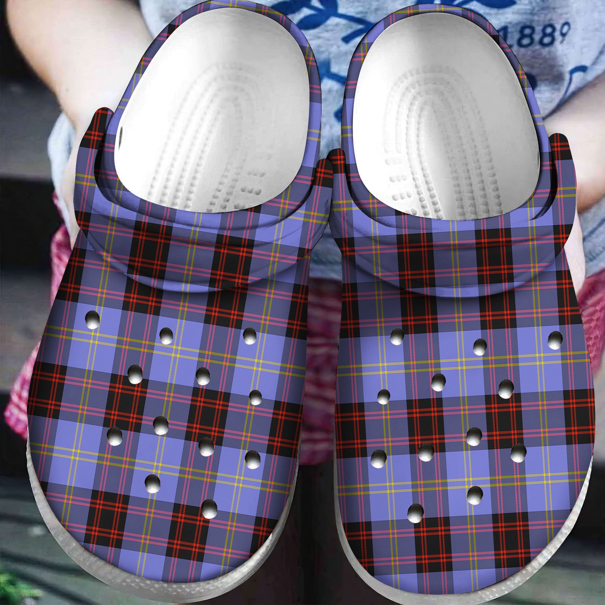 Rutherford Tartan Plaid Crocs