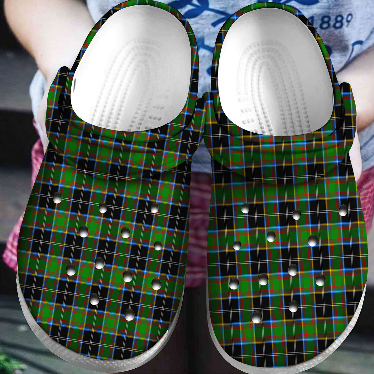 Webster Tartan Plaid Crocs
