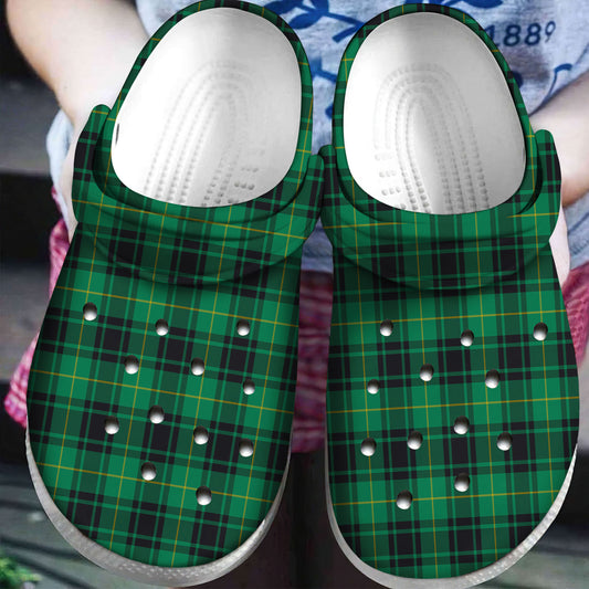 MacArthur Ancient Tartan Plaid Crocs