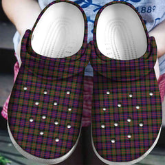 MacDonald Modern Tartan Plaid Crocs