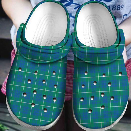 Hamilton Hunting Ancient Tartan Plaid Crocs