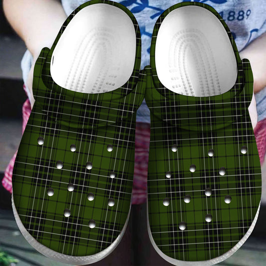 MacLean Hunting Tartan Plaid Crocs