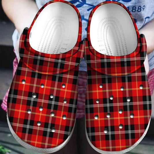 Marjoribanks Tartan Plaid Crocs