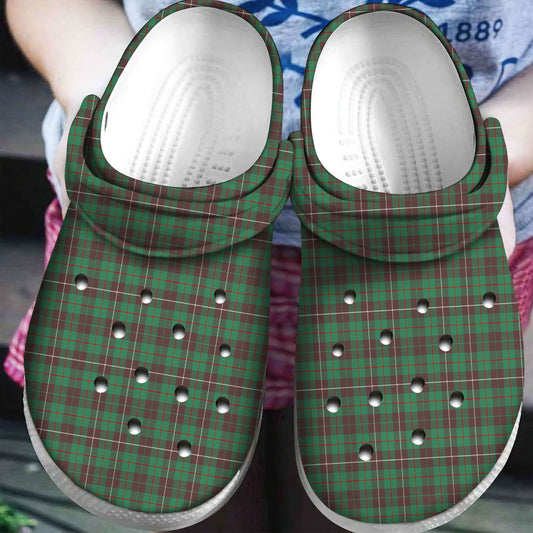 MacKinnon Hunting Ancient Tartan Plaid Crocs