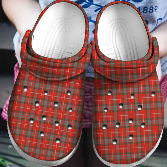 Fraser Weathered Tartan Plaid Crocs