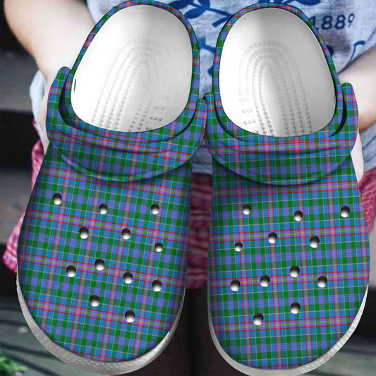 Pitcairn Hunting Tartan Plaid Crocs