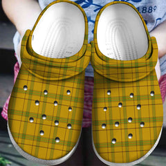 Houston Tartan Plaid Crocs