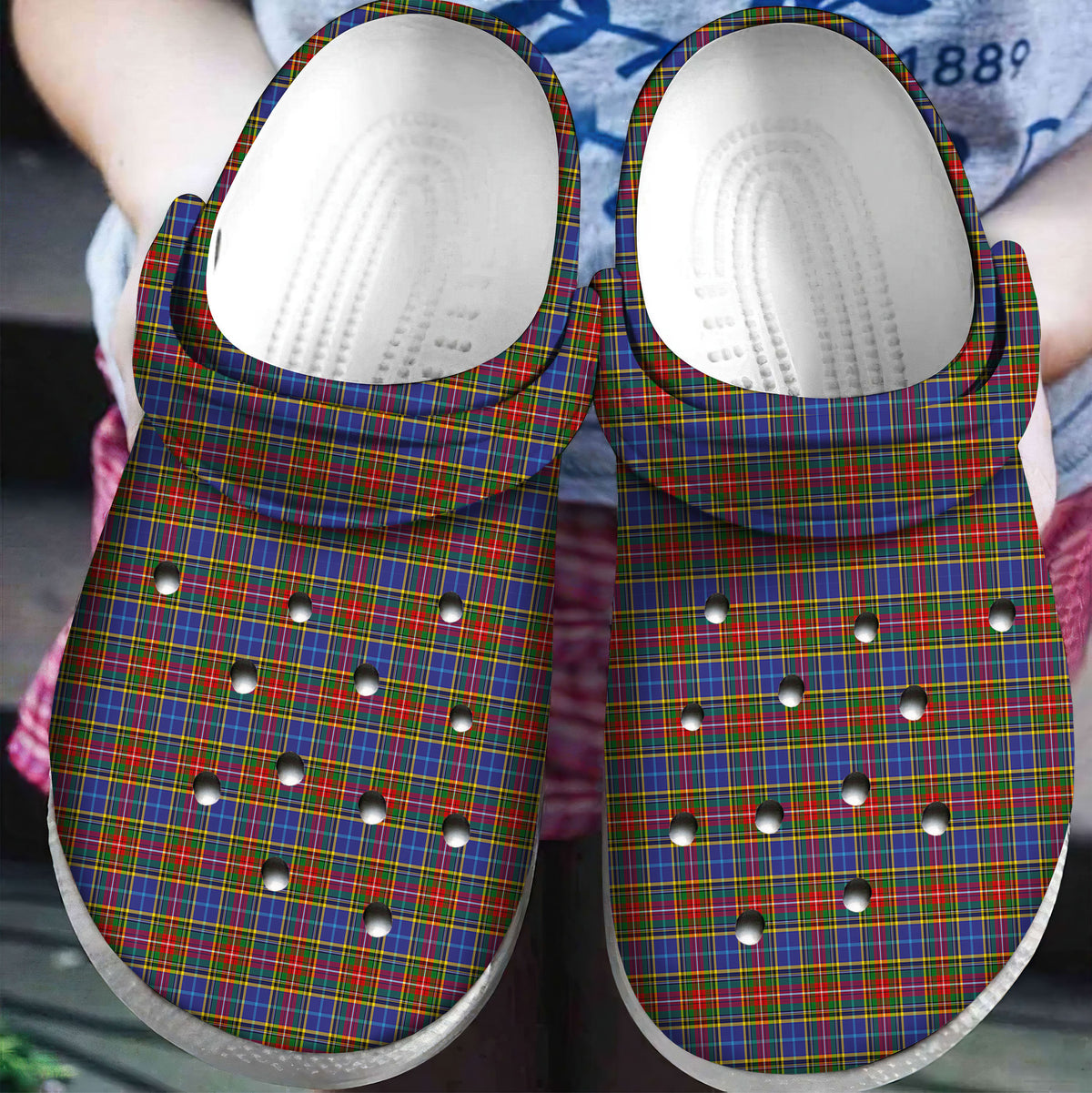 Bethune Tartan Plaid Crocs