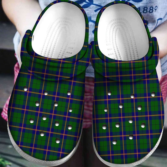 Carmichael Modern Tartan Plaid Crocs