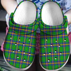 New Mexico Tartan Plaid Crocs