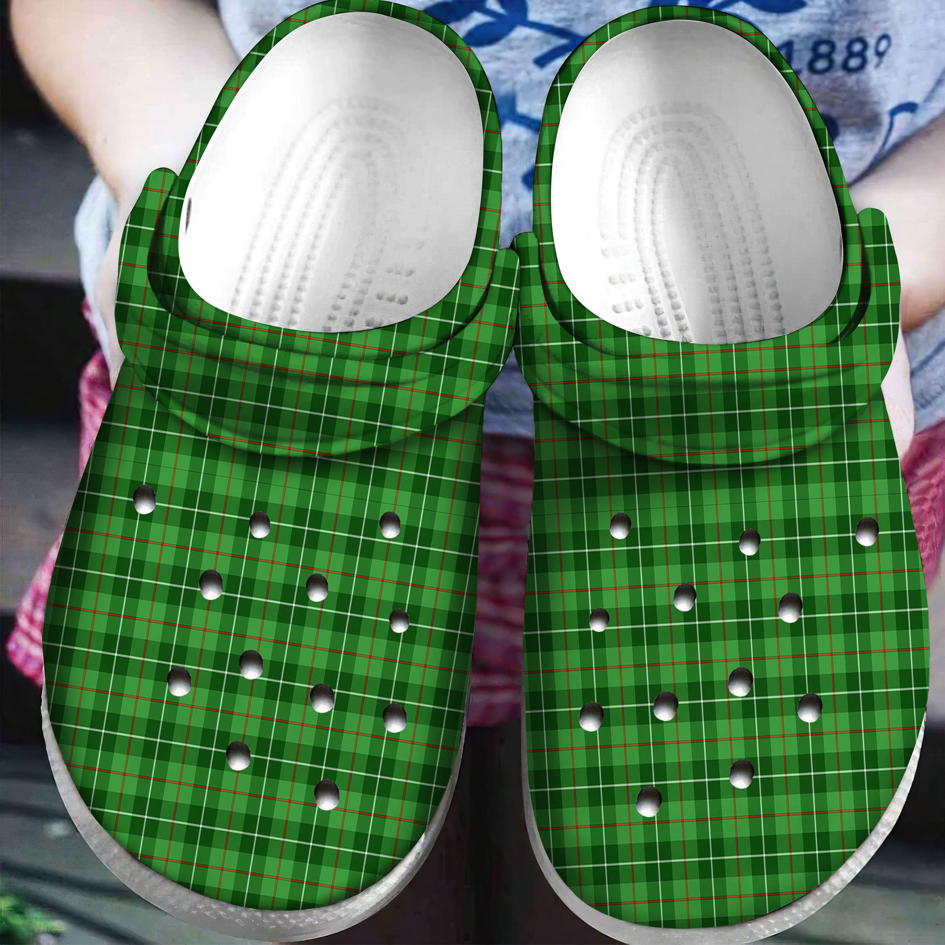 Blane 1 Tartan Plaid Crocs