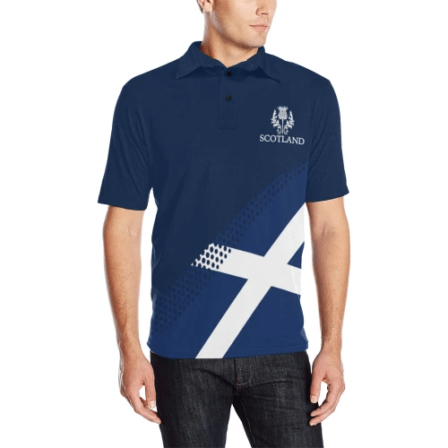 Abercrombie Tartan Polo Shirt Lion Style