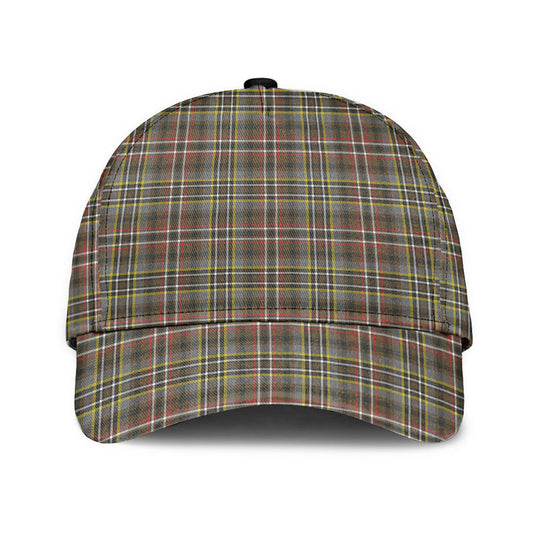 SCOTT GREEN WEATHERED Tartan Plaid Classic Cap