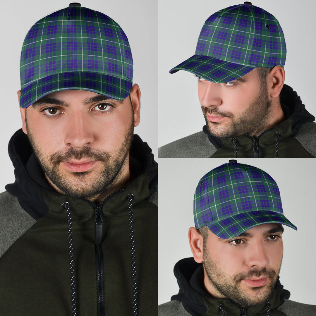 Hamilton Hunting Modern Tartan Plaid Classic Cap