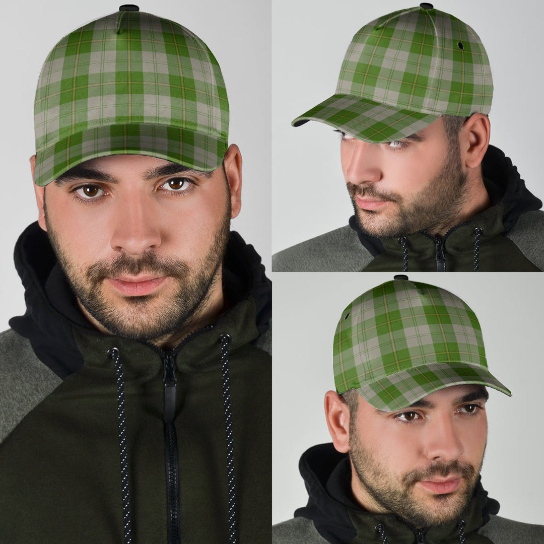 Cunningham Dress Green Dancers Tartan Plaid Classic Cap