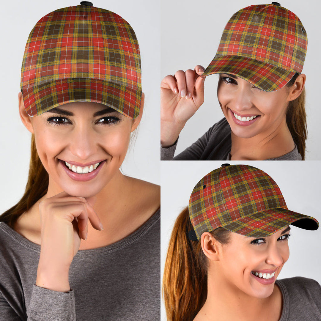 Buchanan Old Set Weathered Tartan Plaid Classic Cap