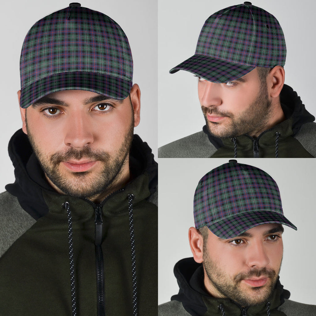Rose Hunting Modern Tartan Plaid Classic Cap