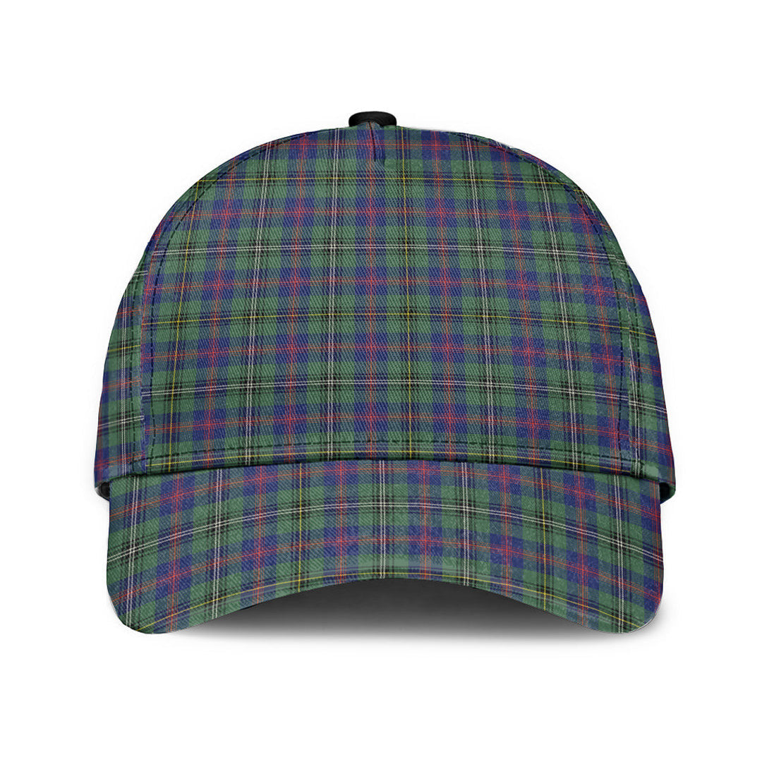 Wood Modern Tartan Plaid Classic Cap