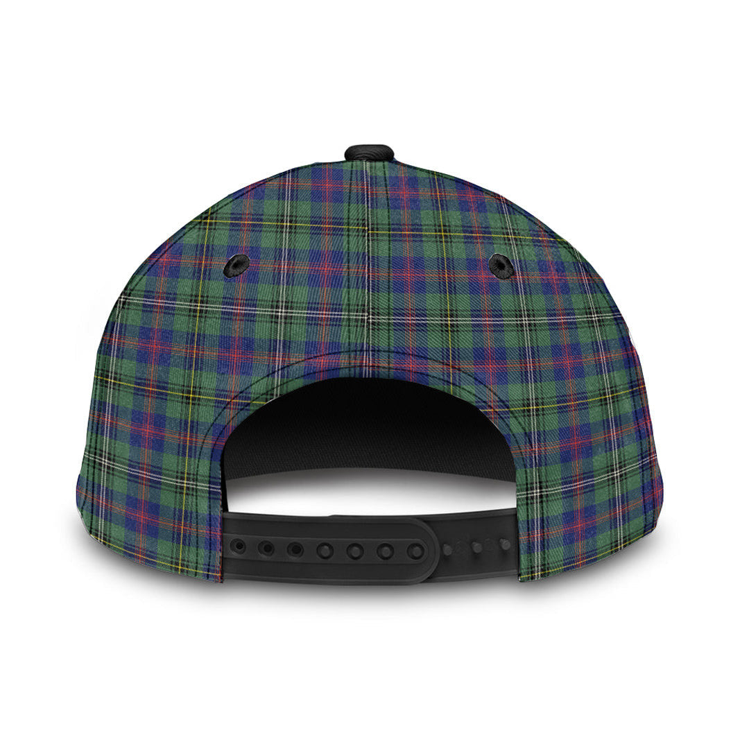 Wood Modern Tartan Plaid Classic Cap