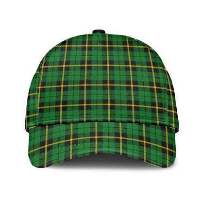 Wallace Hunting Green Tartan Plaid Classic Cap