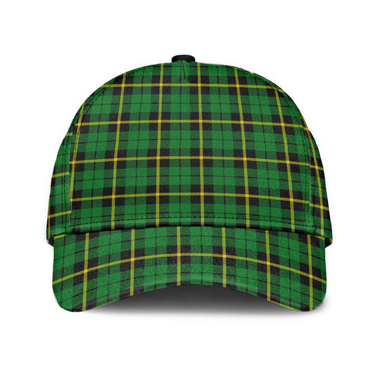 Wallace Hunting Green Tartan Plaid Classic Cap