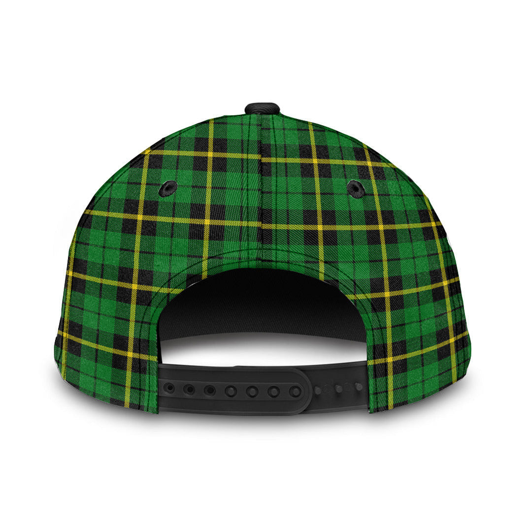 Wallace Hunting Green Tartan Plaid Classic Cap