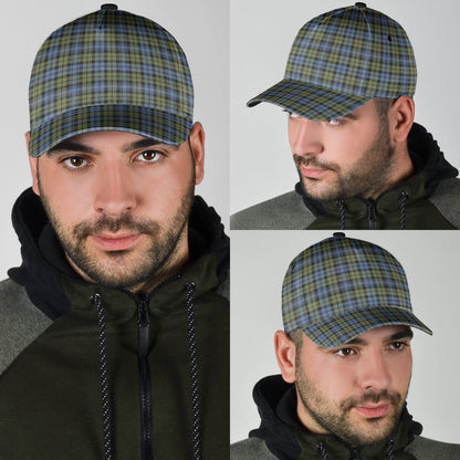 Campbell Faded Tartan Plaid Classic Cap