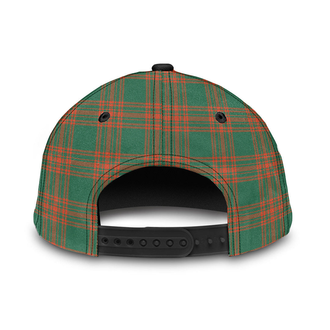 Menzies Green Ancient Tartan Plaid Classic Cap