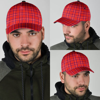 Rose Modern Tartan Plaid Classic Cap