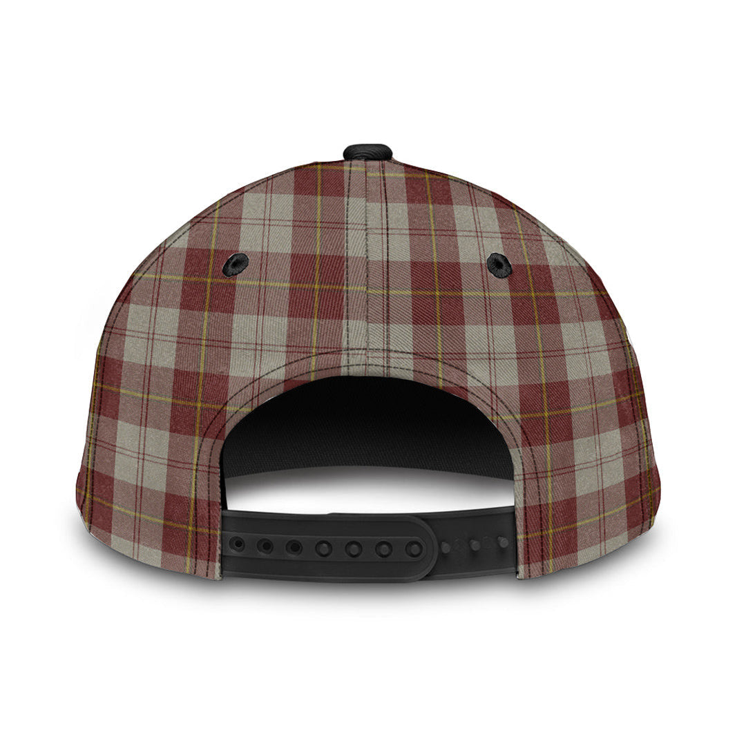 Cunningham Burgundy Dancers Tartan Plaid Classic Cap