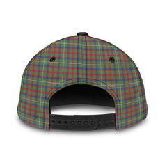 Shaw Green Modern Tartan Plaid Classic Cap