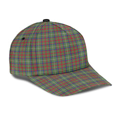 Shaw Green Modern Tartan Plaid Classic Cap