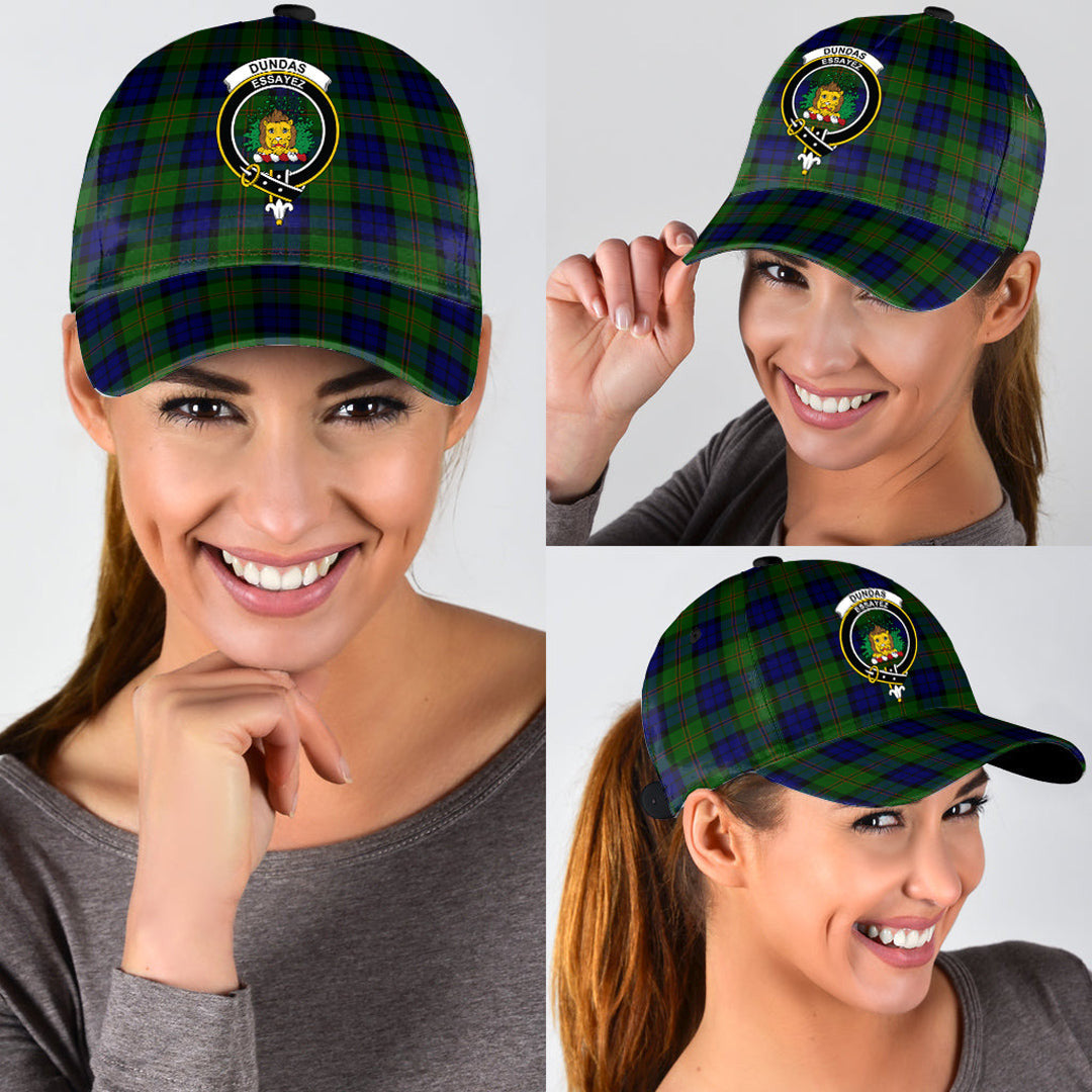 Dundas Modern Tartan Crest Classic Cap