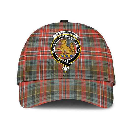 MacPherson Weathered Tartan Crest Classic Cap