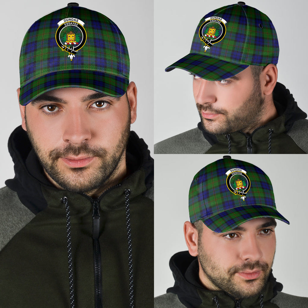 Dundas Modern Tartan Crest Classic Cap