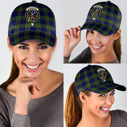 Colquhoun Modern Tartan Crest Classic Cap