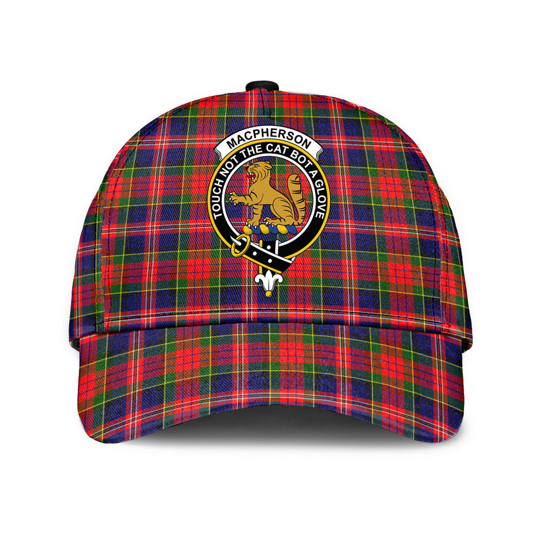 MacPherson Modern Tartan Crest Classic Cap