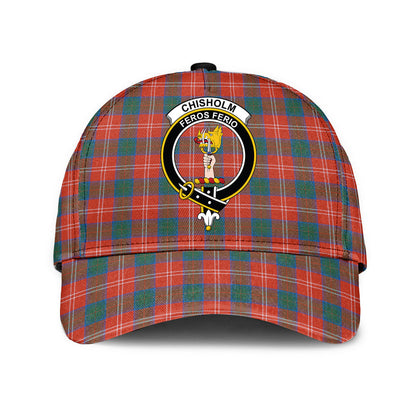 Chisholm Ancient Tartan Crest Classic Cap